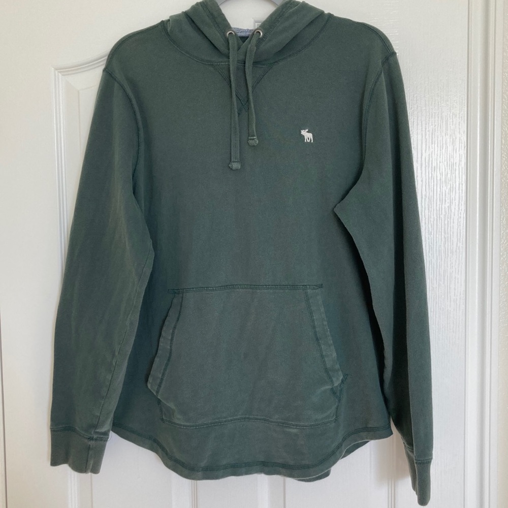 Abercrombie & Fitch green hoodie